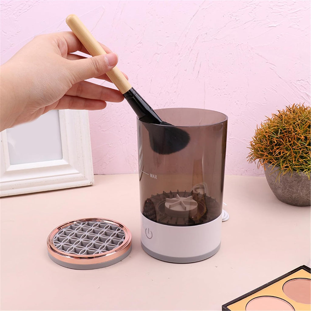 Revolutionary Automatic Electric Makeup Brush Cleaner – The Essential Tool for Every Makeup Enthusiast!