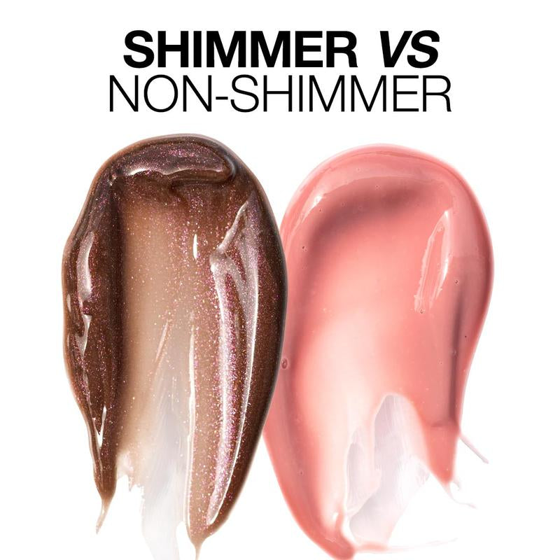 Palladio Lip Glaze Serum, Hydrating Lip Gloss with Peptides & Hyaluronic Acid for Plump, Smooth, and Nourished Lips – Vegan, High-Shine, Non-Sticky Finish