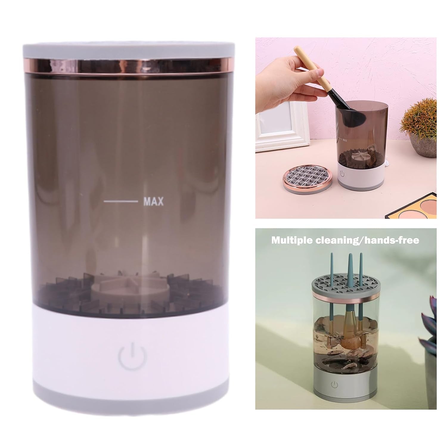 Revolutionary Automatic Electric Makeup Brush Cleaner – The Essential Tool for Every Makeup Enthusiast!